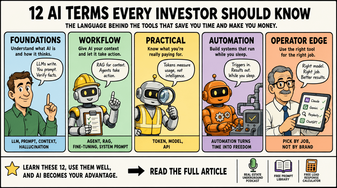 AI Terms for Real Estate Investors: 12 in Plain English