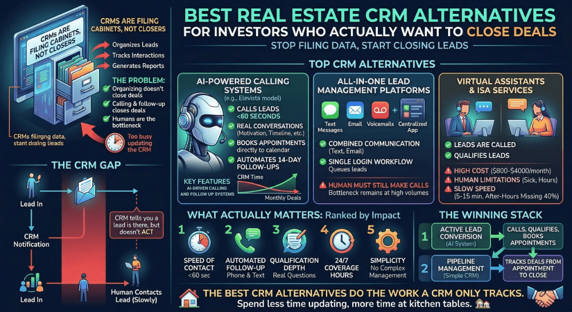 Best Real Estate CRM Alternatives for Closers