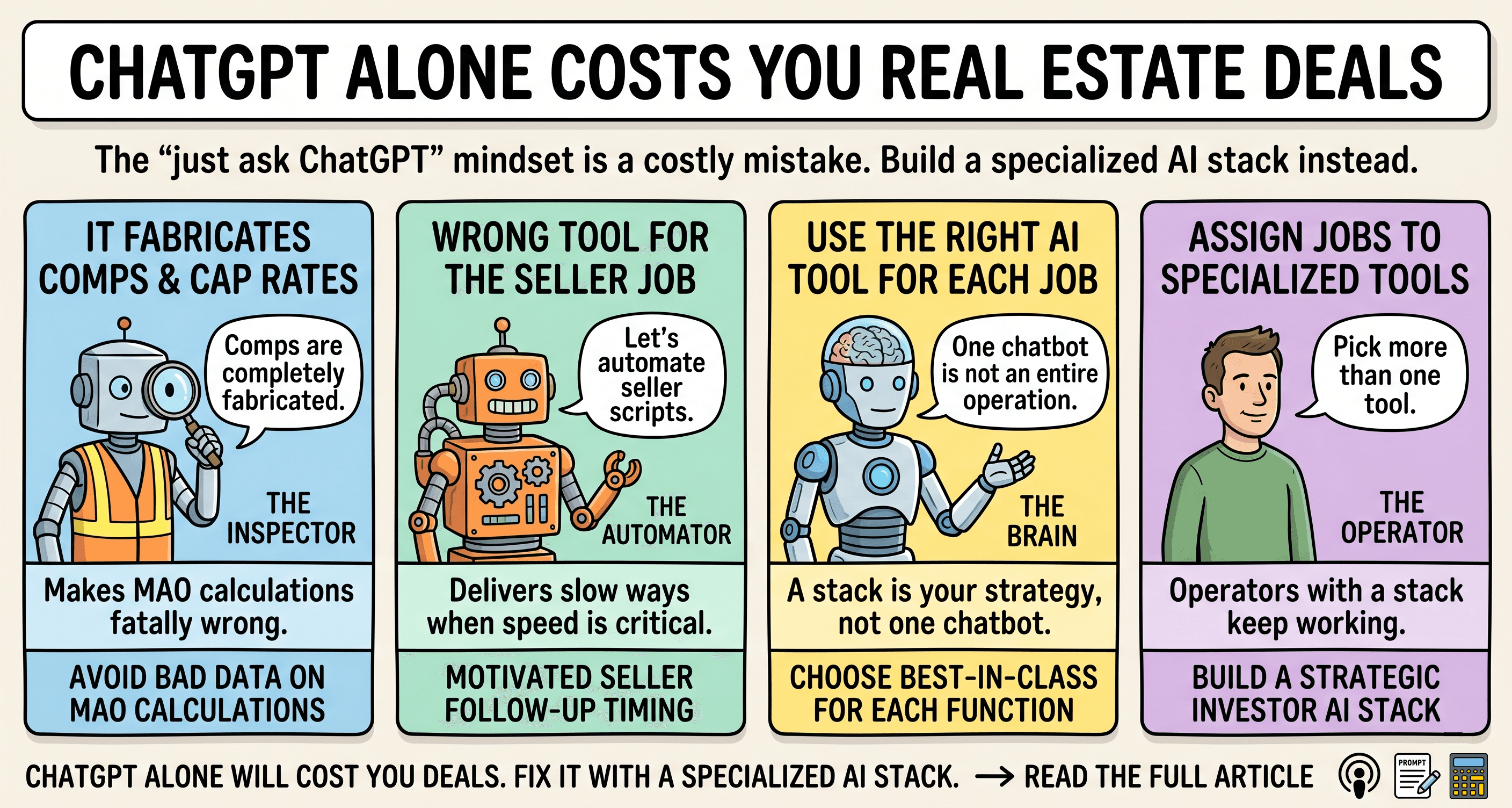 Using ChatGPT Alone Will Cost You Deals. Here's the Fix.