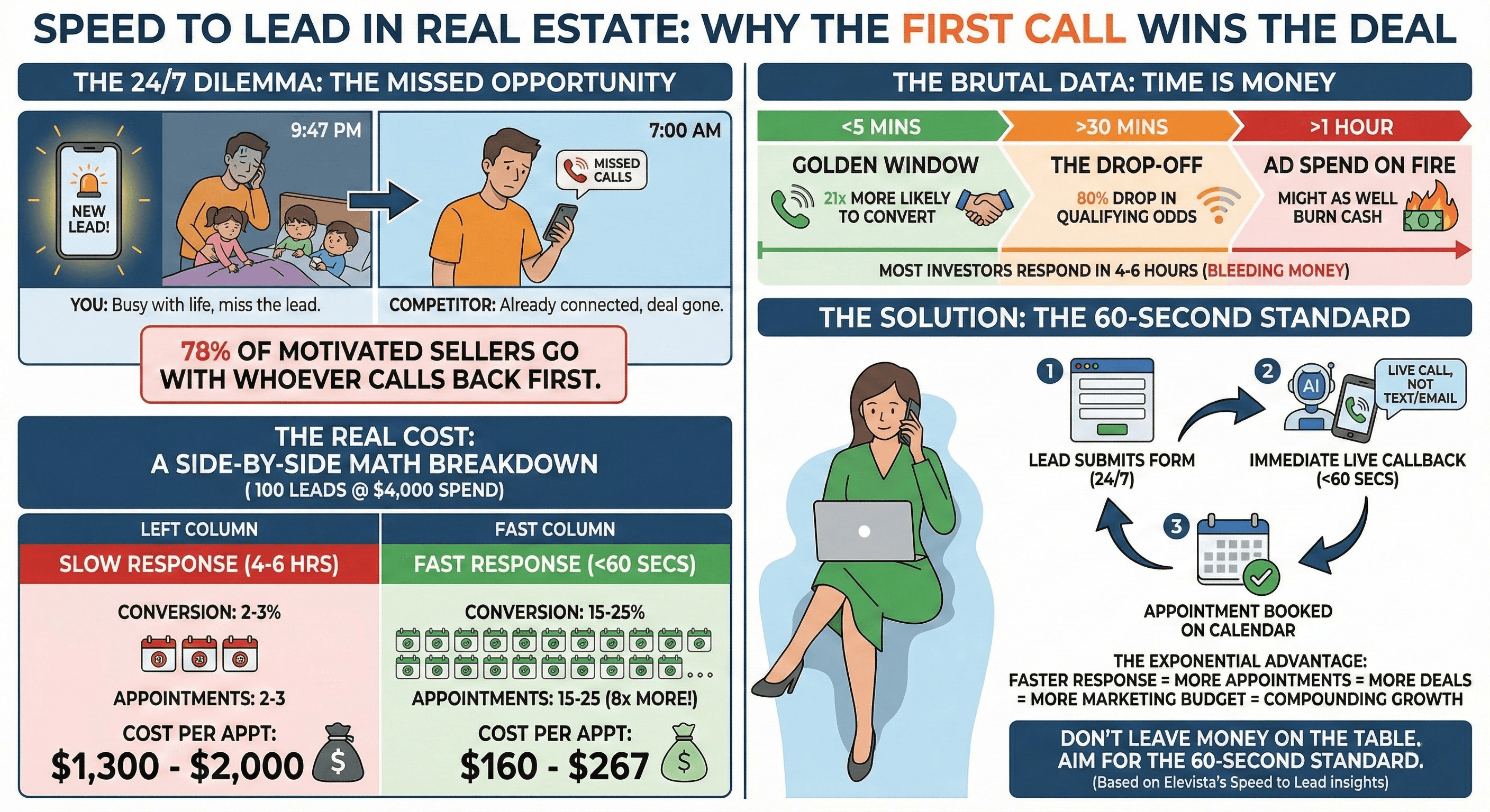 Speed to Lead: Why 60 Seconds Wins Real Estate Deals